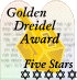 The Golden Dreidel Award, by World Wide Webbers